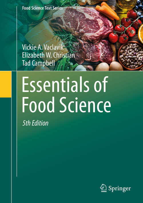 Book cover of Essentials of Food Science (5th ed. 2021) (Food Science Text Series)