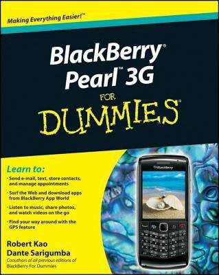 Book cover of BlackBerry Pearl 3G For Dummies