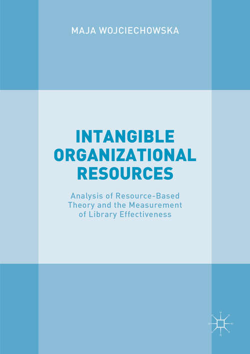 Book cover of Intangible Organizational Resources