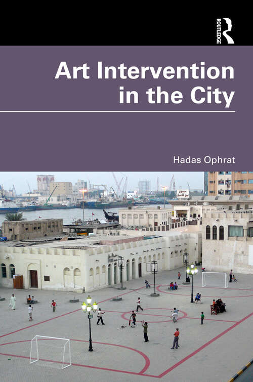 Book cover of Art Intervention in the City