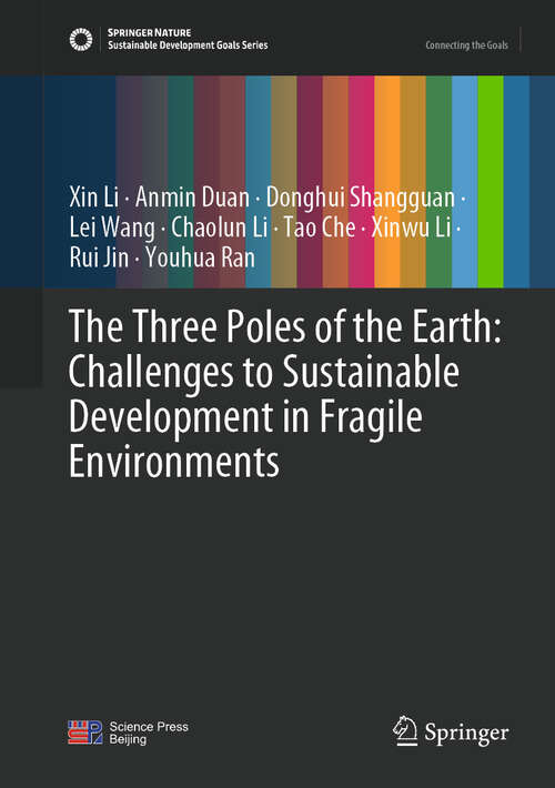 Book cover of The Three Poles of the Earth: Challenges to Sustainable Development in Fragile Environments (Sustainable Development Goals Series)