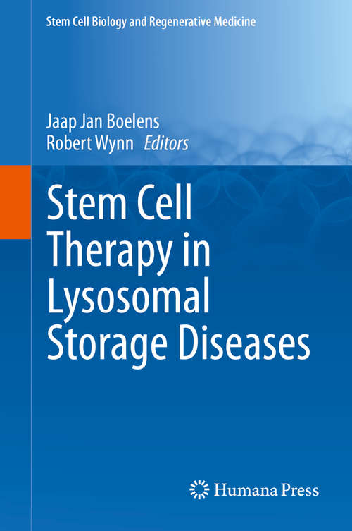 Stem Cell Therapy in Lysosomal Storage Diseases