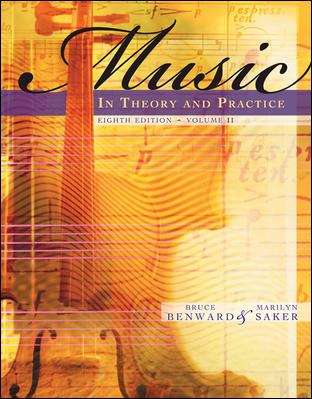 Book cover of Music in Theory and Practice, Volume 2 (8th edition)