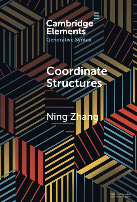 Book cover of Elements in Generative Syntax: Coordinate Structures