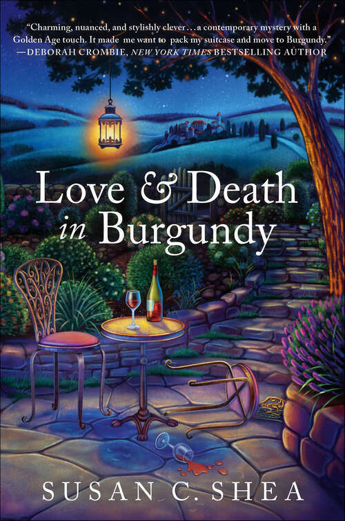 Book cover of Love & Death in Burgundy (The French Village Mysteries)