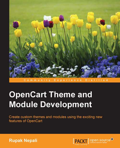 Book cover of OpenCart Theme and Module Development
