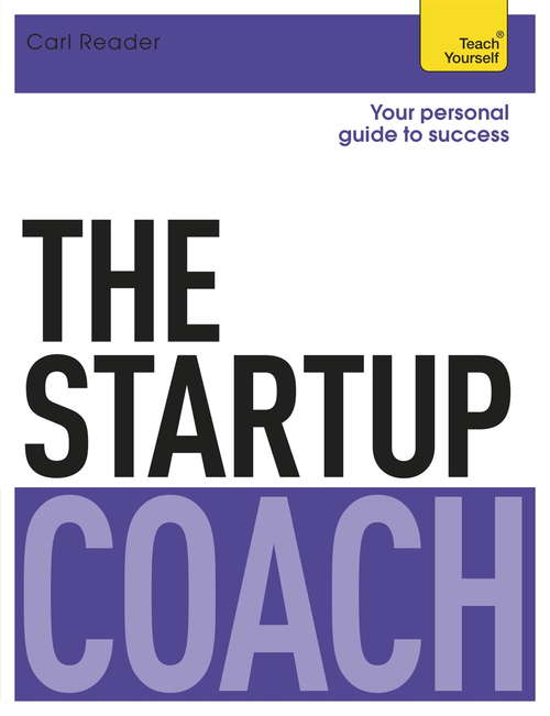 Book cover of The Startup Coach: Teach Yourself