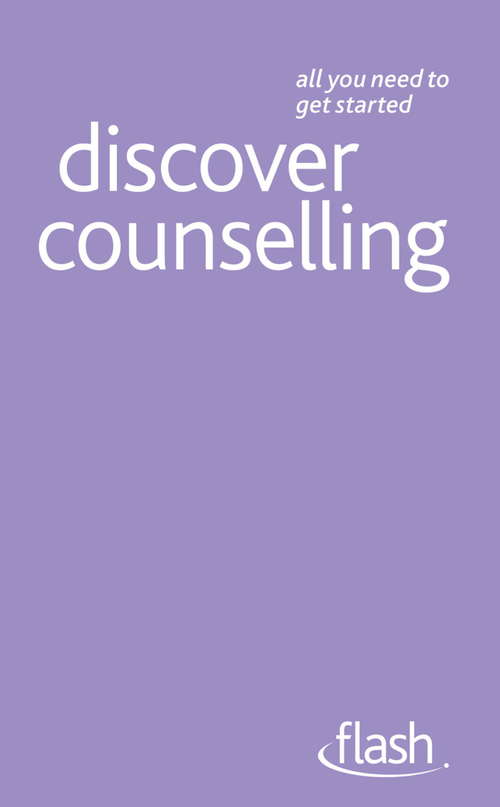 Book cover of Discover Counselling: Flash