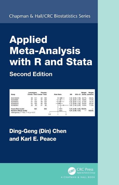 Applied Meta-Analysis with R and Stata (Chapman & Hall/CRC Biostatistics Series)