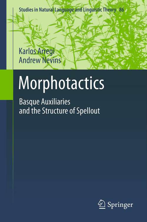 Book cover of Morphotactics
