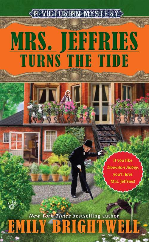 Book cover of Mrs. Jeffries Turns the Tide: A Victorian Mystery (Mrs. Jeffries #31)