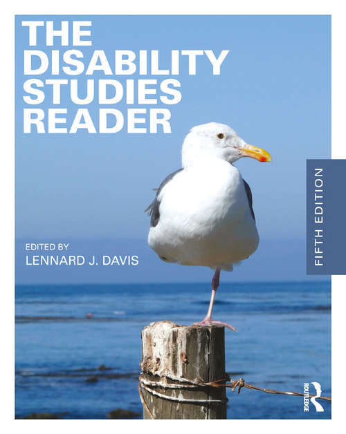Book cover of The Disability Studies Reader