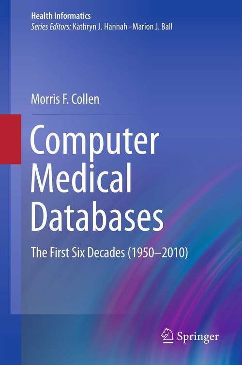 Book cover of Computer Medical Databases