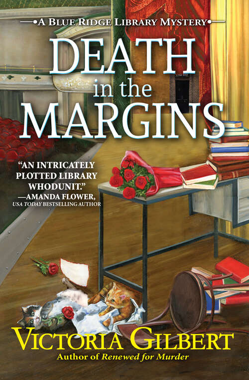 Book cover of Death in the Margins (A Blue Ridge Library Mystery #7)
