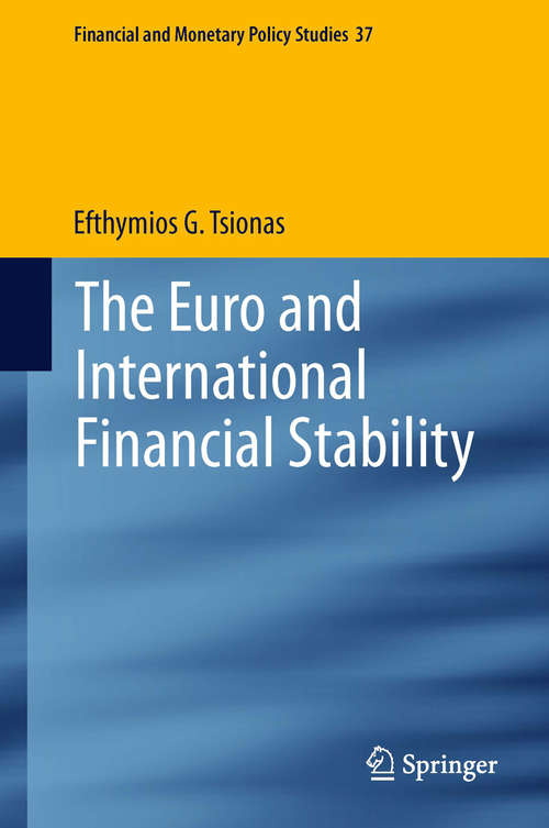 Book cover of The Euro and International Financial Stability