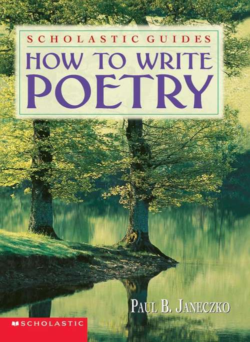 Book cover of How to Write Poetry