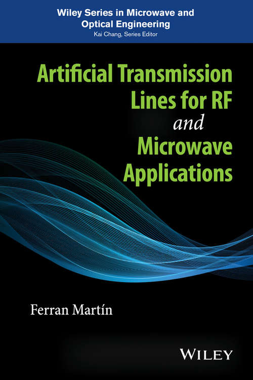 Book cover of Artificial Transmission Lines for RF and Microwave Applications