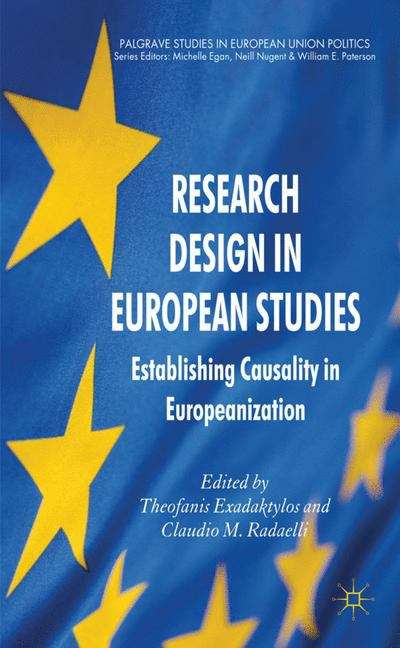 Book cover of Research Design in European Studies