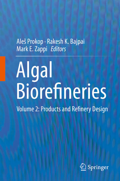 Book cover of Algal Biorefineries