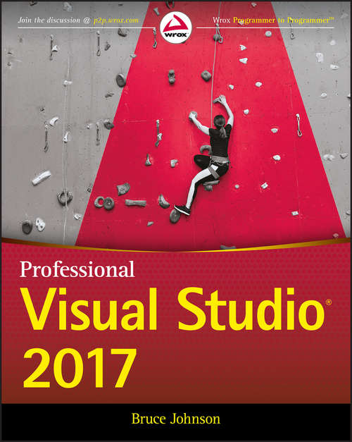 Book cover of Professional Visual Studio 2017