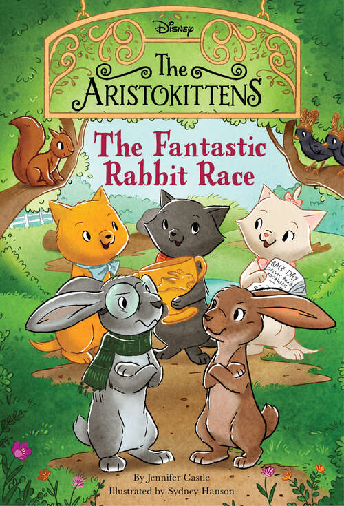 Book cover of The Aristokittens #3: The Fantastic Rabbit Race