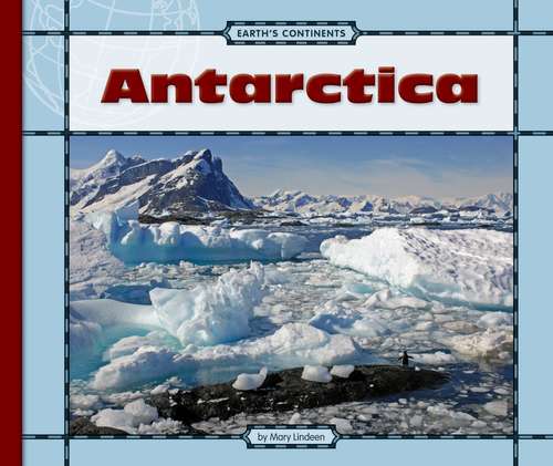 Book cover of Antarctica (Earth's Continents)