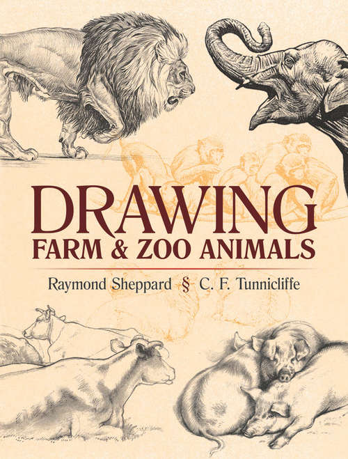 Book cover of Drawing Farm and Zoo Animals (Dover Art Instruction)