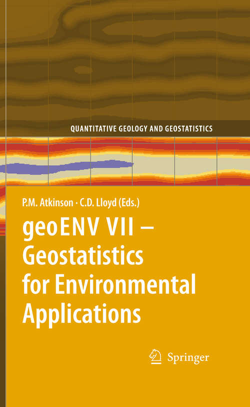 geoENV VII – Geostatistics for Environmental Applications