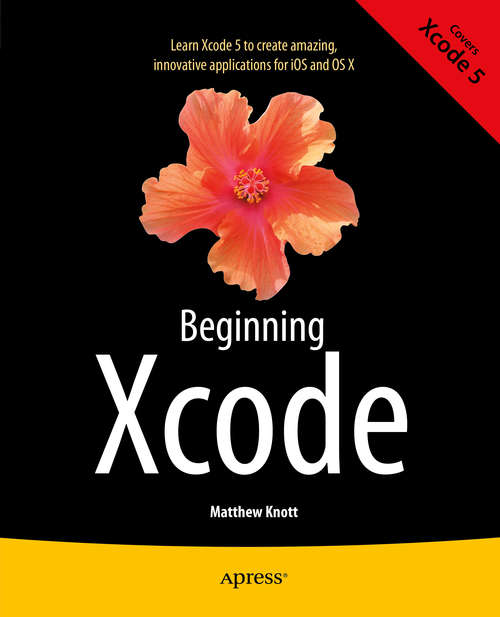Book cover of Beginning Xcode