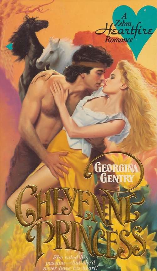Book cover of Cheyenne Princess (Heartfire #2)
