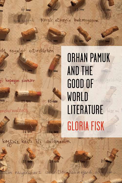 Book cover of Orhan Pamuk and the Good of World Literature (Literature Now)