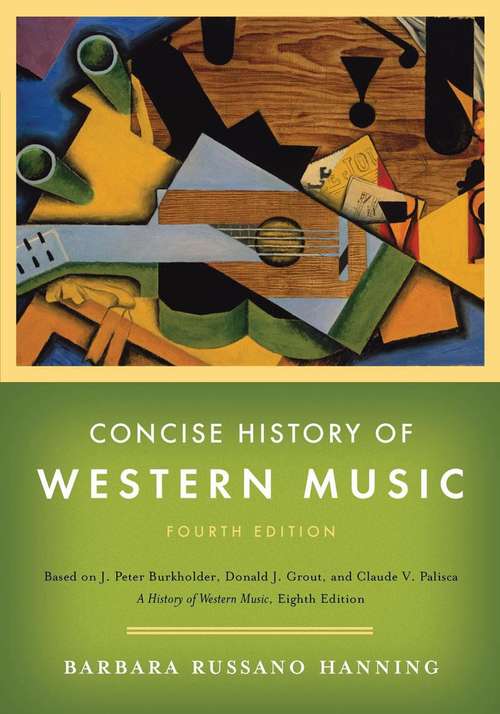 Book cover of Concise History of Western Music (Fourth Edition)