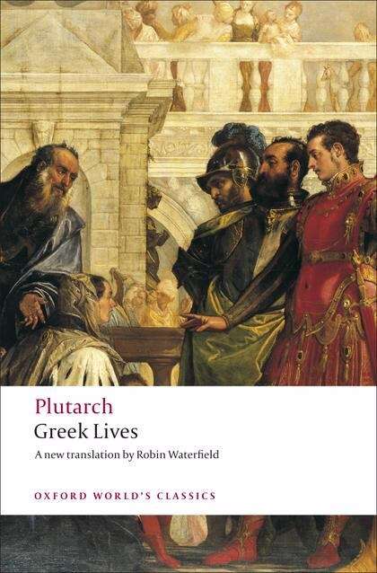 Book cover of Greek Lives: A Selection of Nine Greek Lives