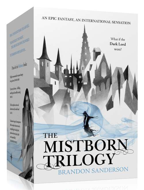 Book cover of Mistborn Trilogy Boxed Set: Mistborn, The Well of Ascension, The Hero of Ages (MISTBORN)