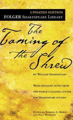 Book cover of The Taming of the Shrew (The Folger Shakespeare Library)