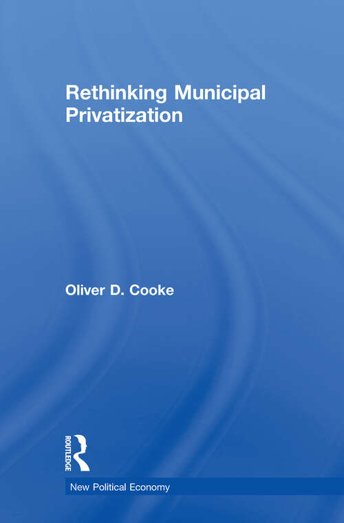 Cover image of Rethinking Municipal Privatization