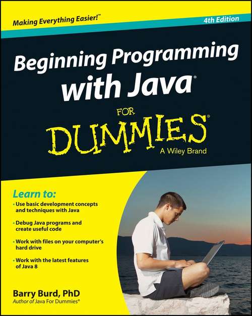 Book cover of Beginning Programming with Java For Dummies