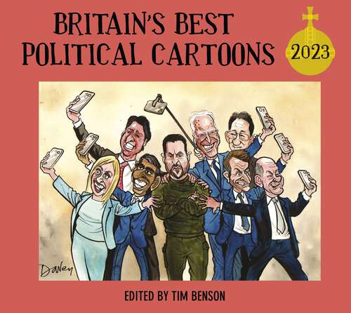 Book cover of Britain's Best Political Cartoons 2023
