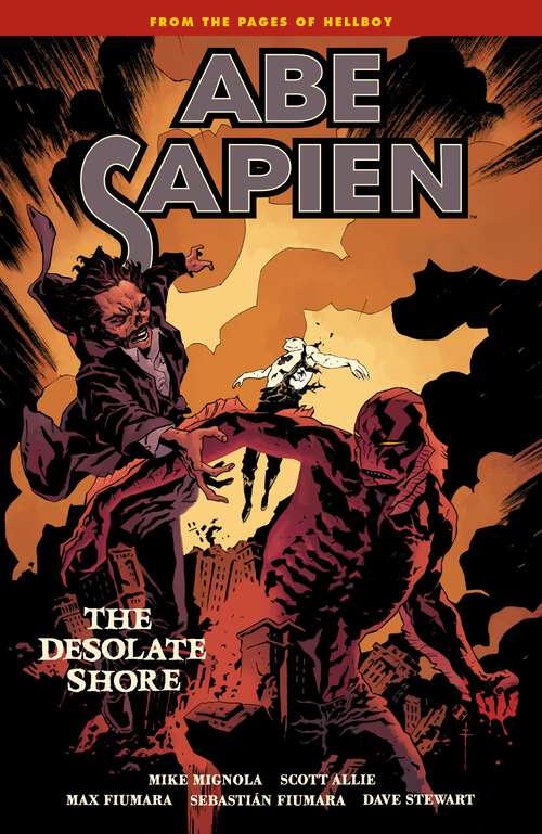 Book cover of Abe Sapien Volume 8: The Desolate Shore