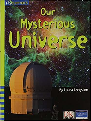 Book cover of Our Mysterious Universe