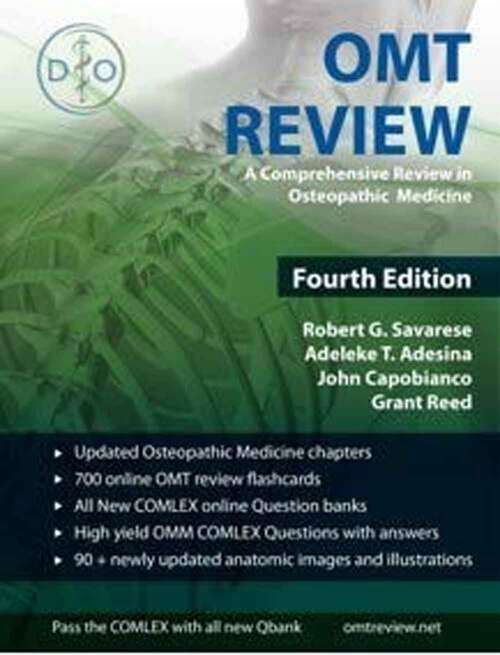 Book cover of OMT Review: Comprehensive Review in Osteopathic Medicine (Fourth Edition)