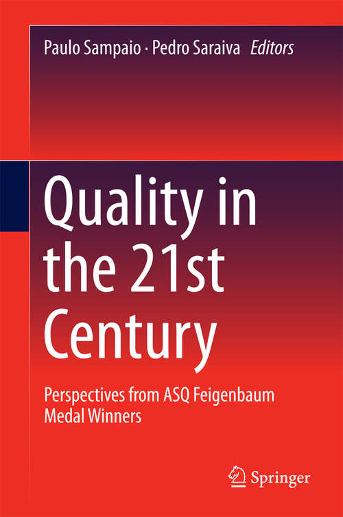 Book cover of Quality in the 21st Century