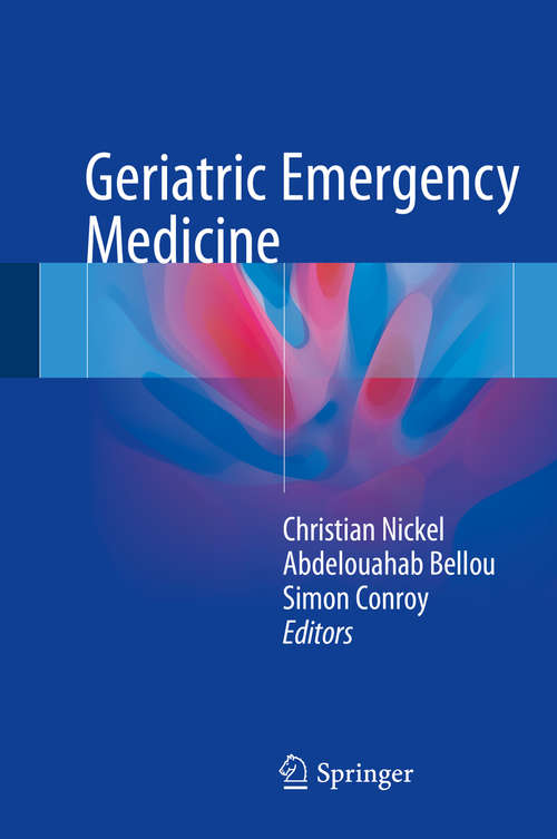 Book cover of Geriatric Emergency Medicine