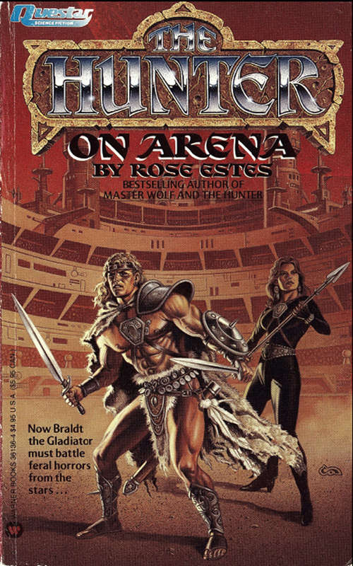 Book cover of The Hunter on Arena