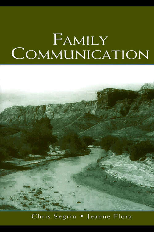 Book cover of Family Communication