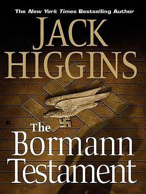 Book cover of The Bormann Testament