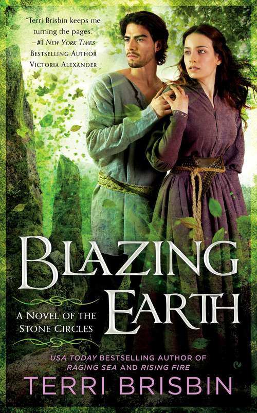 Book cover of Blazing Earth: A Novel of the Stone Circles