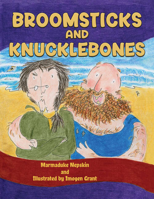 Book cover of Broomsticks and Knucklebones
