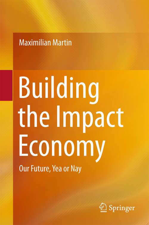 Book cover of Building the Impact Economy