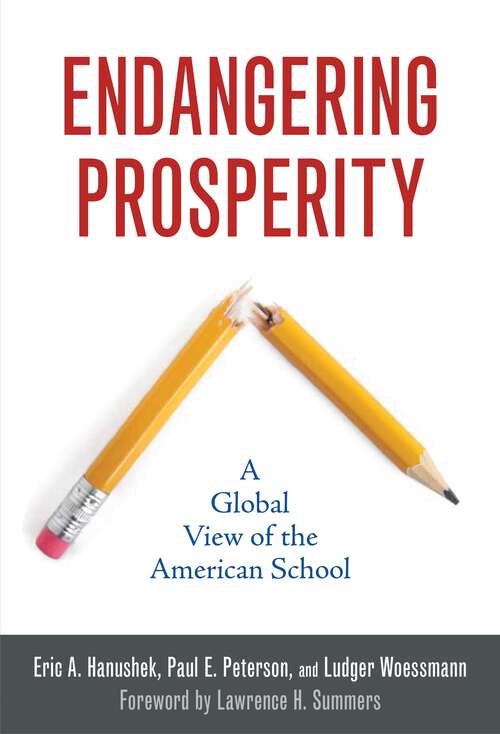 Book cover of Endangering Prosperity